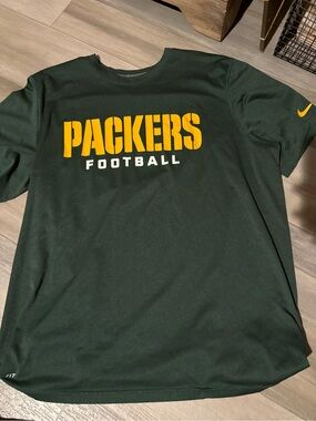 NFL Green and Yellow Packers Dri-FIT Tee